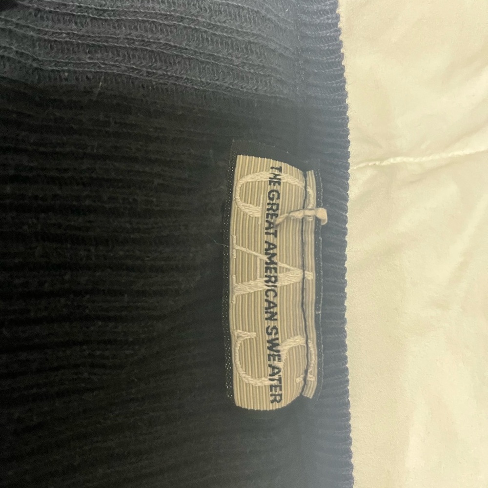 Black V-Neck Sweater